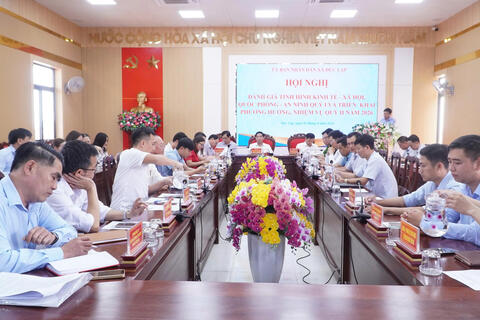 UBND XÃ ĐỨC LẬP TRIỂN KHAI ĐÁNH GIÁ CÔNG TÁC CẢI CÁCH HÀNH CHÍNH QUÝ I/2026, ĐỀ RA PHƯƠNG HƯỚNG NHIỆM VỤ QUÝ II/2026